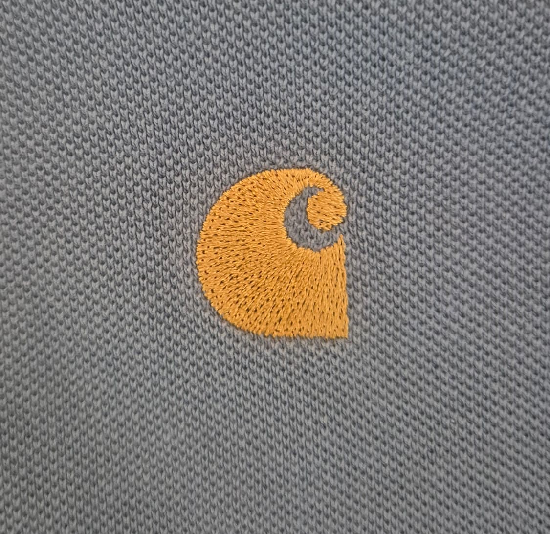 칼하트 WIP 반팔 카라티 XL 블루 상품이미지2