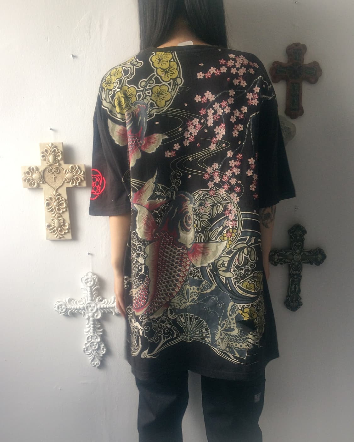 Oriental printing t shrit 상품이미지1