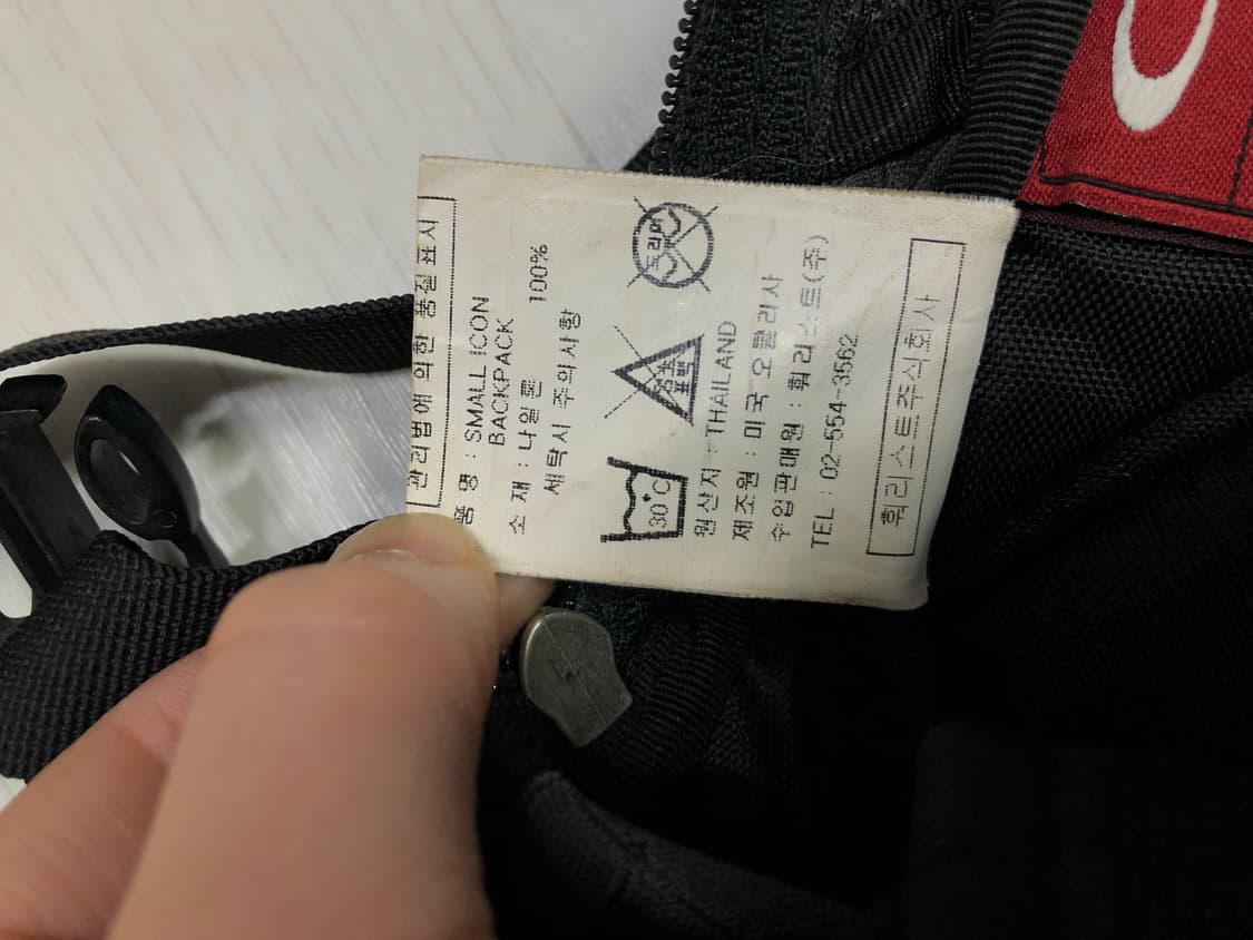 오클리 아이콘 테크니컬 유틸리티 미니 백팩 배낭 _ 블랙 상품이미지9