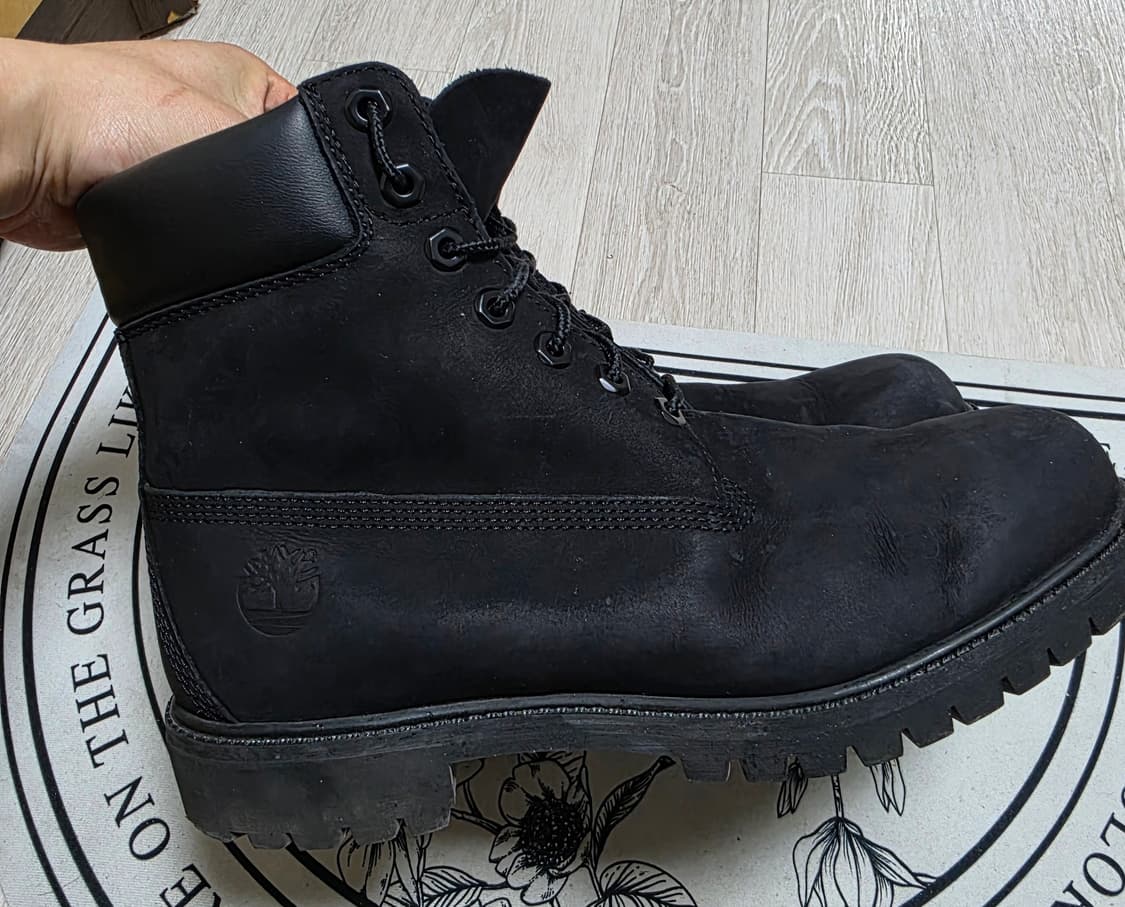 [275~280]팀버랜드 6인치 프리미엄 블랙부츠 상품이미지1