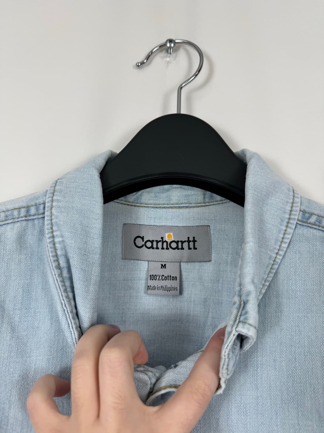 b145) 칼하트 워크 청셔츠 상품이미지3