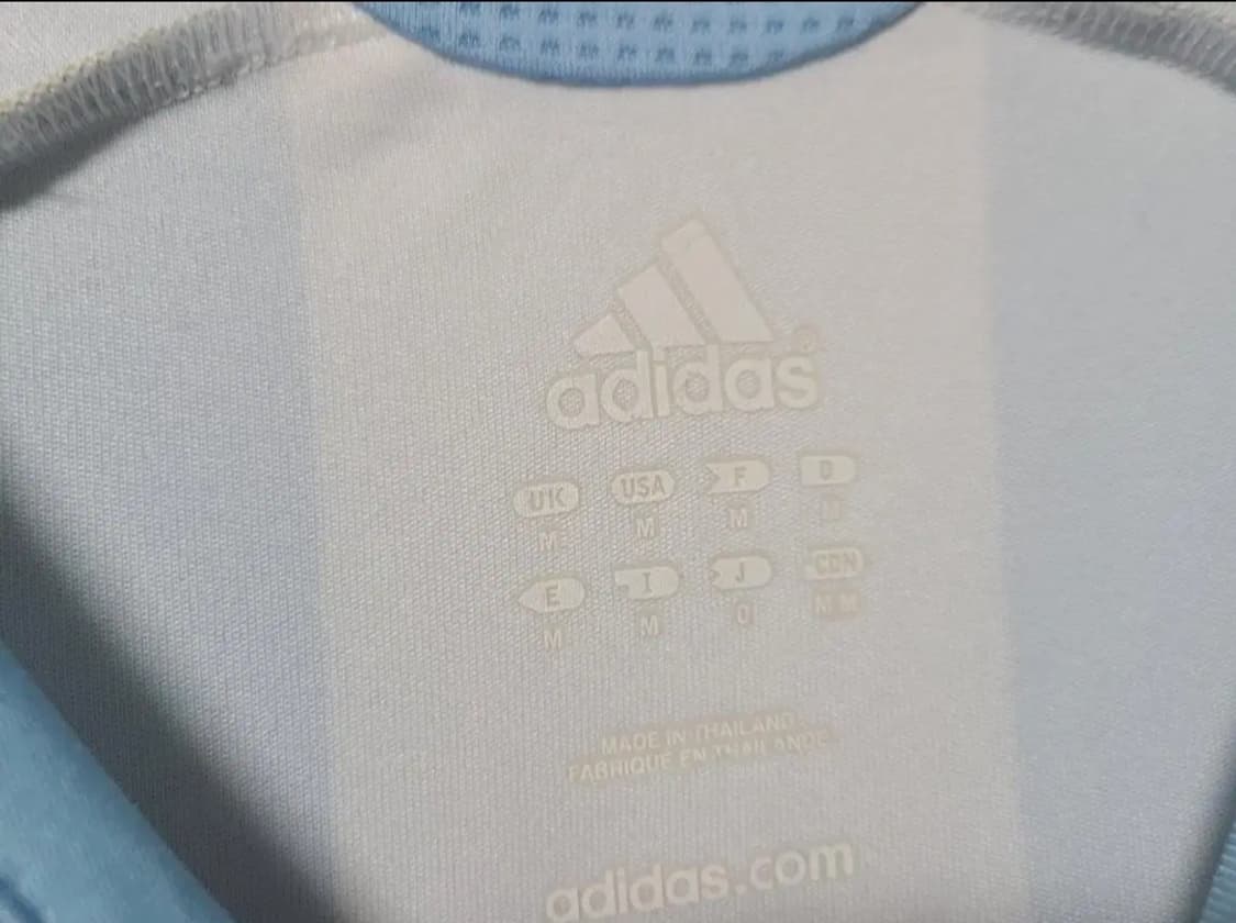 아디다스 05 07 아르헨티나 축구 국대 크레스포 올드레플 축구져지 상품이미지3