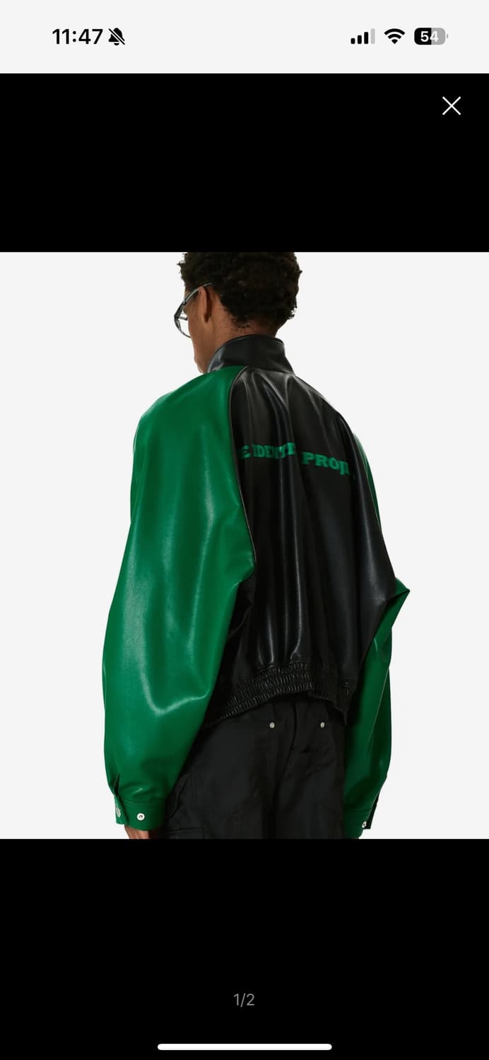 더 아이덴티티 프로젝트 Racer raglan jacket/새상품 상품이미지1