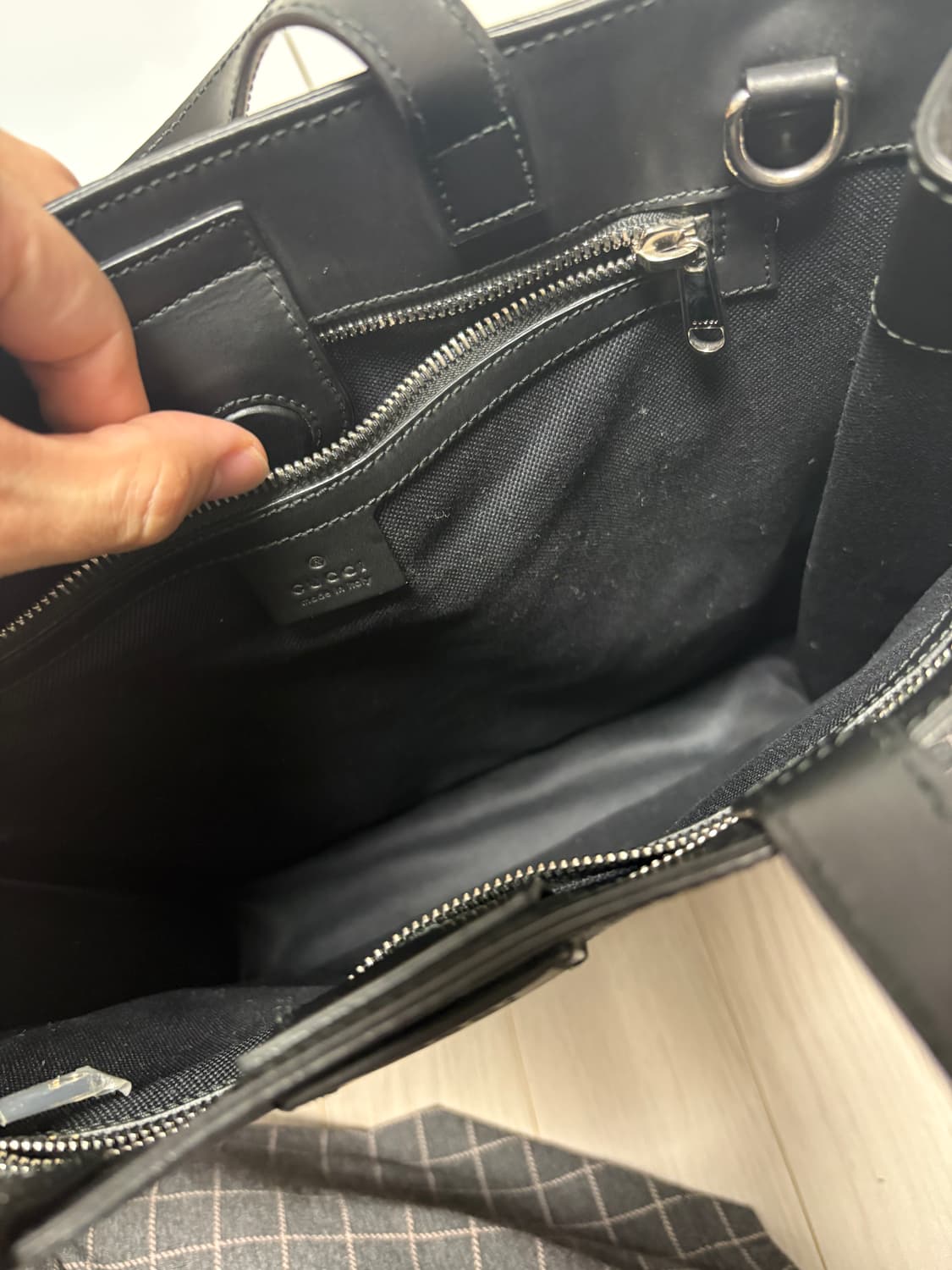 구찌 수프림 토트백 블랙 상품이미지7