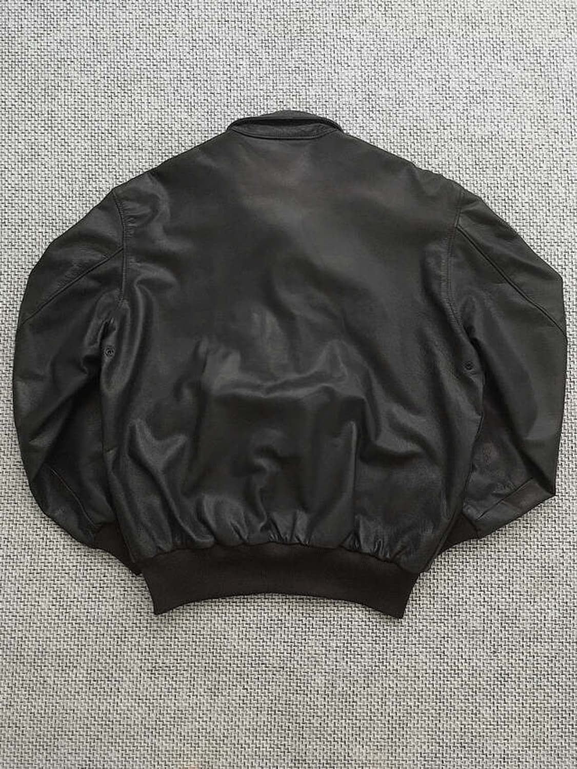 90s USA made A-2 leather flight jacket 상품이미지9