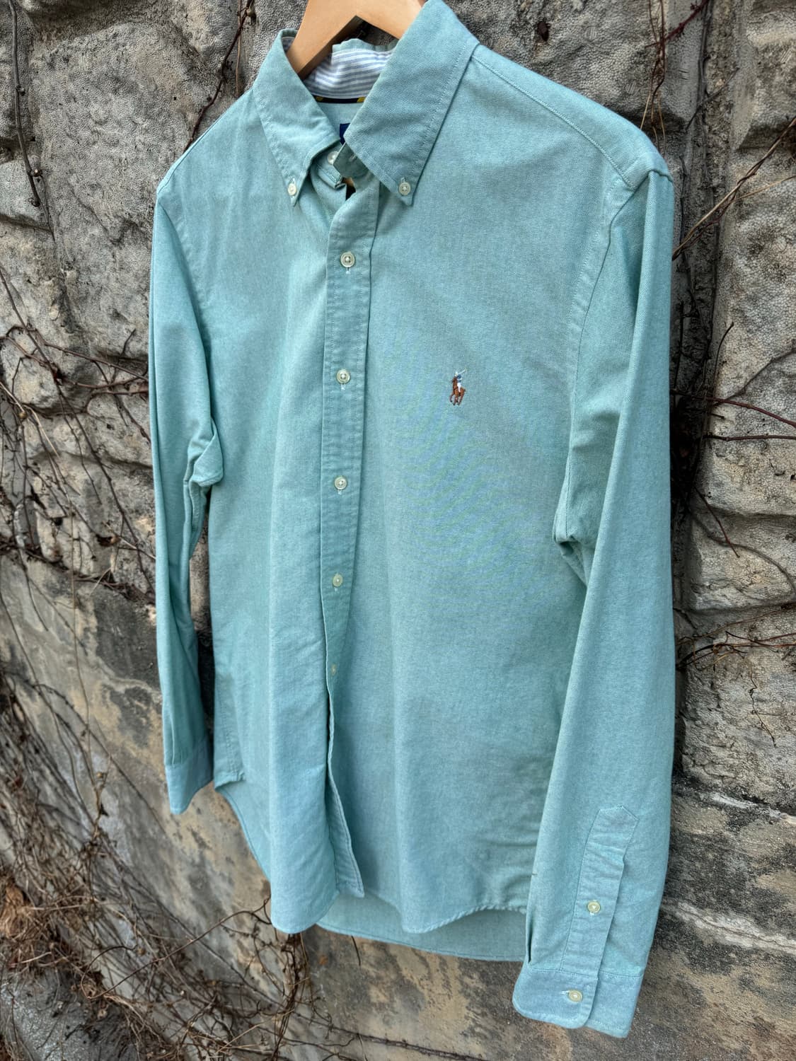 폴로 랄프로렌 빈티지 옥스포드 셔츠 민트 m 상품이미지3