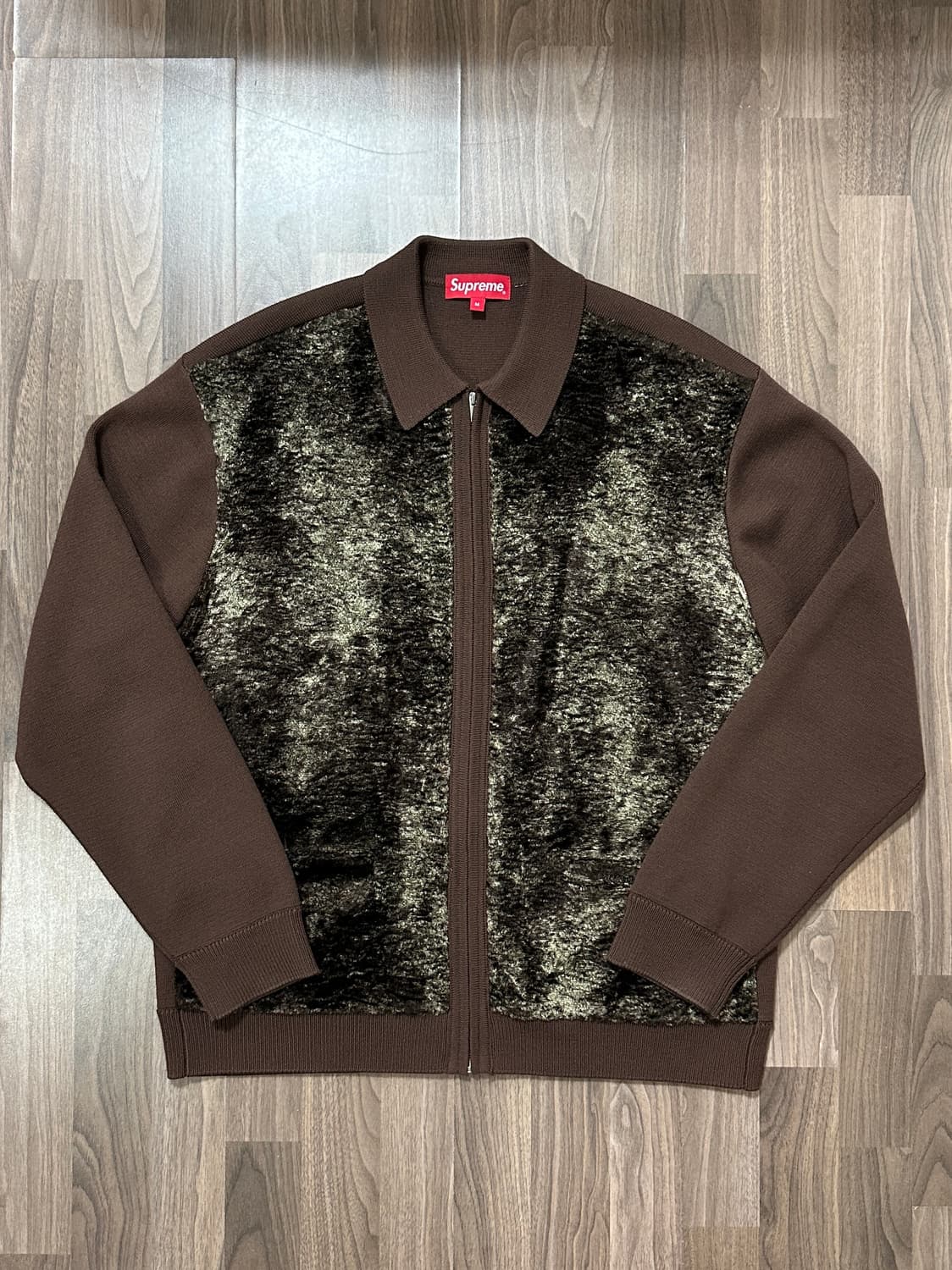 supreme 니트 집업 상품이미지1