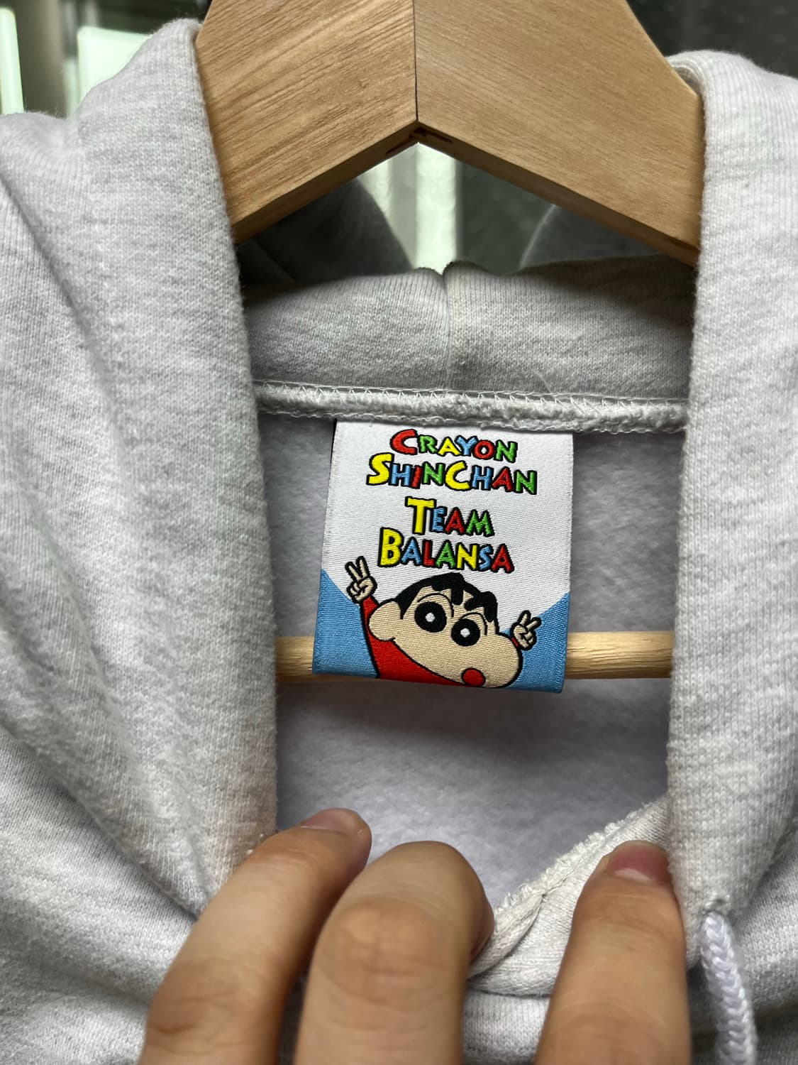 Balansa x 짱구 콜라보 후드티 XL 상품이미지2