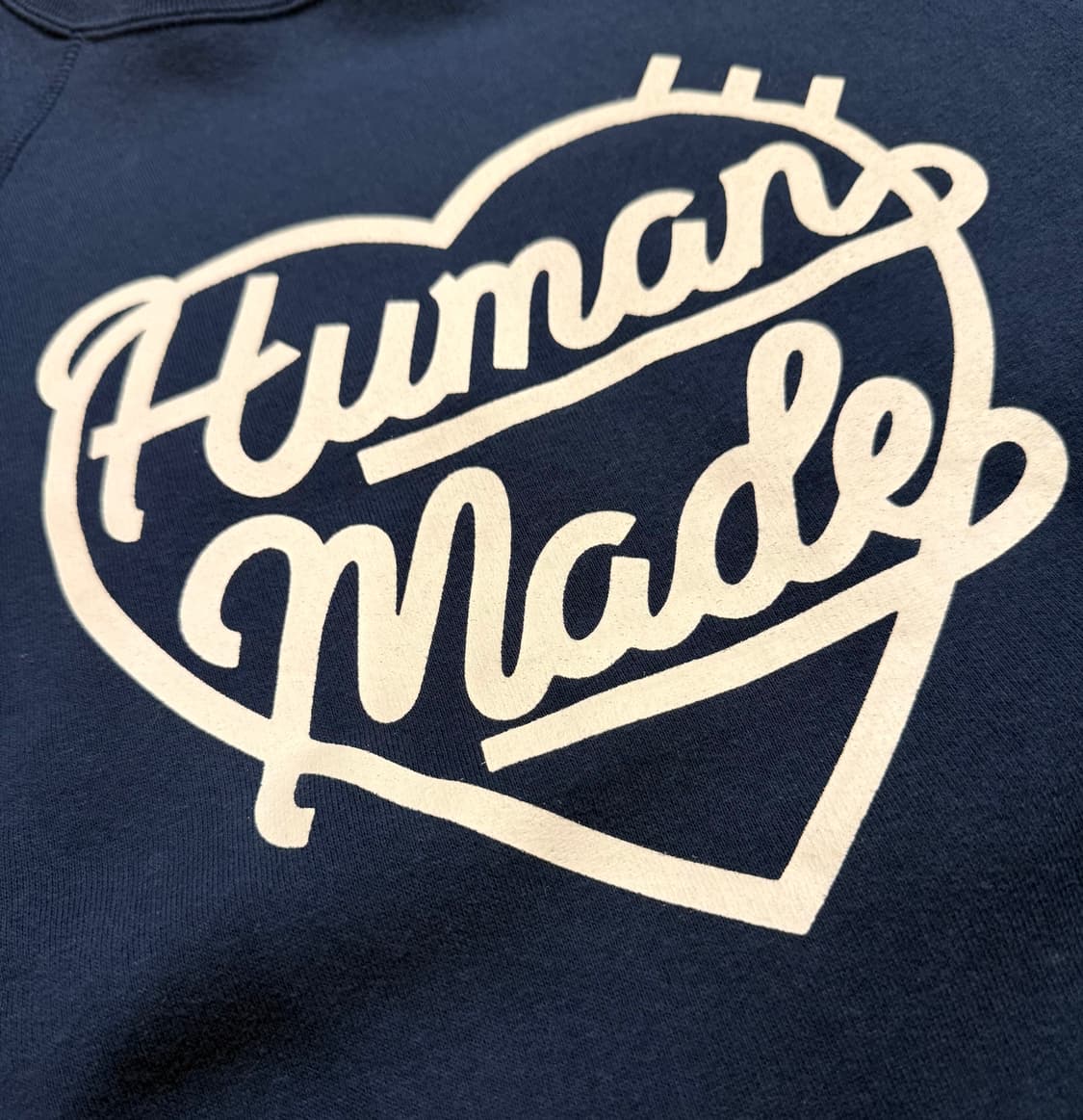 (XXL) 휴먼메이드 라글란 하트로고 크루넥 맨투맨 스웻셔츠 상품이미지4