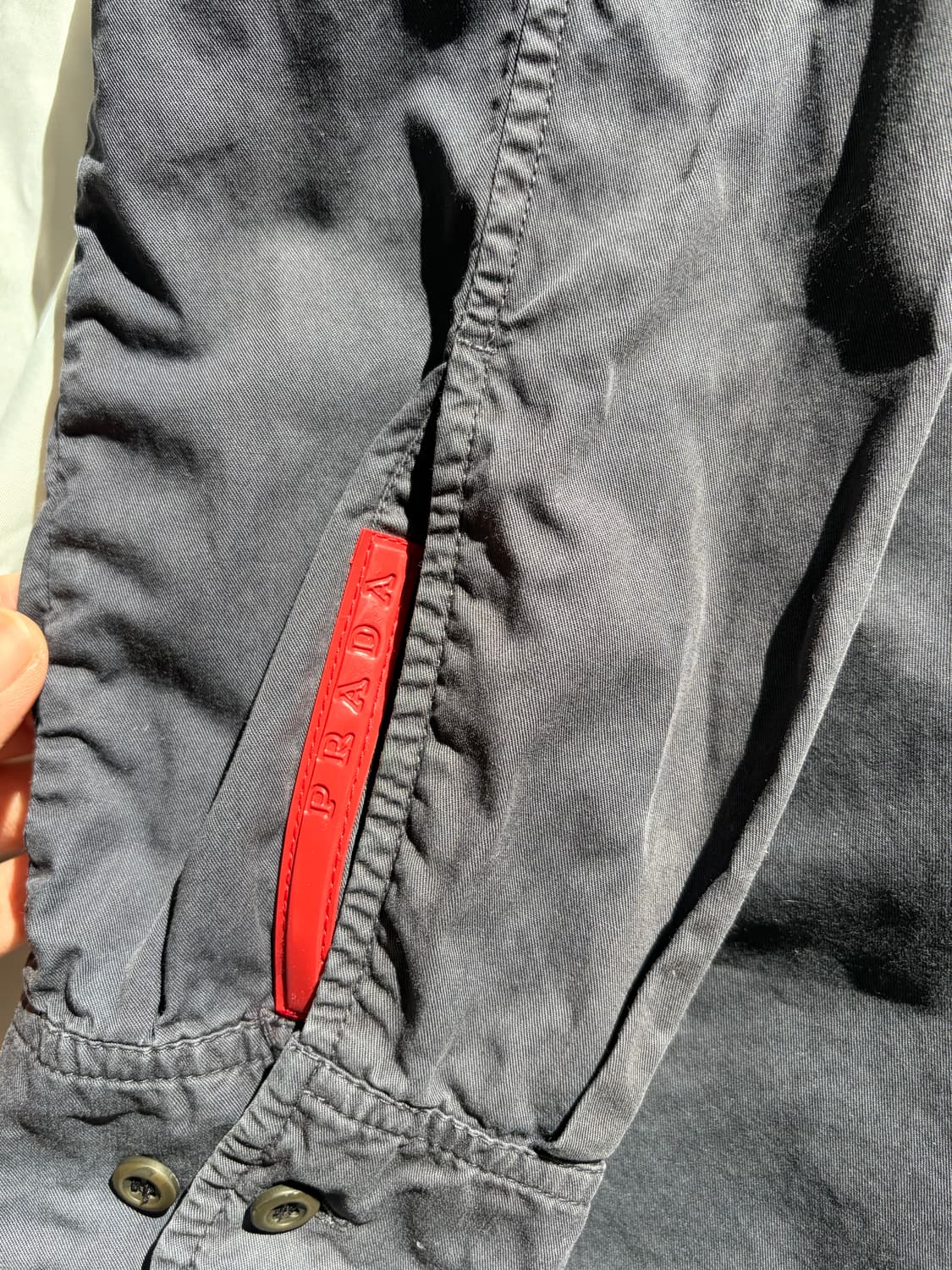 00's 프라다 스포츠 셔츠 상품이미지3