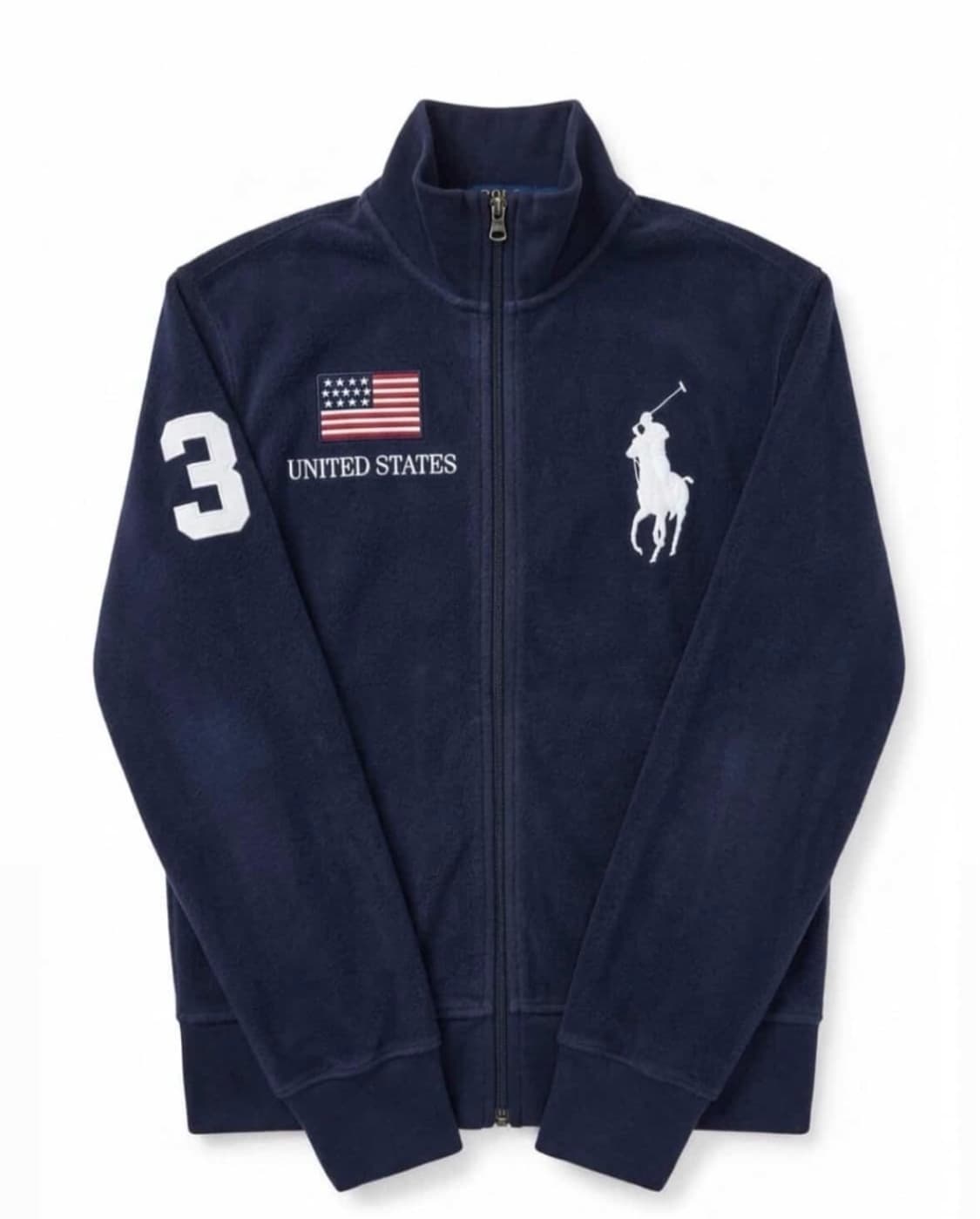 폴로 빅포니 USA 성조기 집업구합니다 상품이미지1