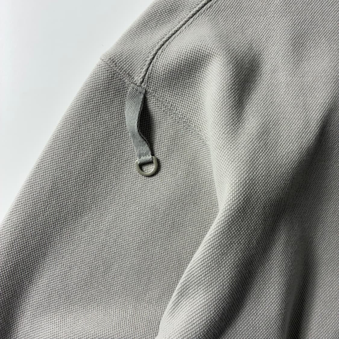 Adererror  아더에러 리빗 라벨 코튼 그레이 후드티  상품이미지5