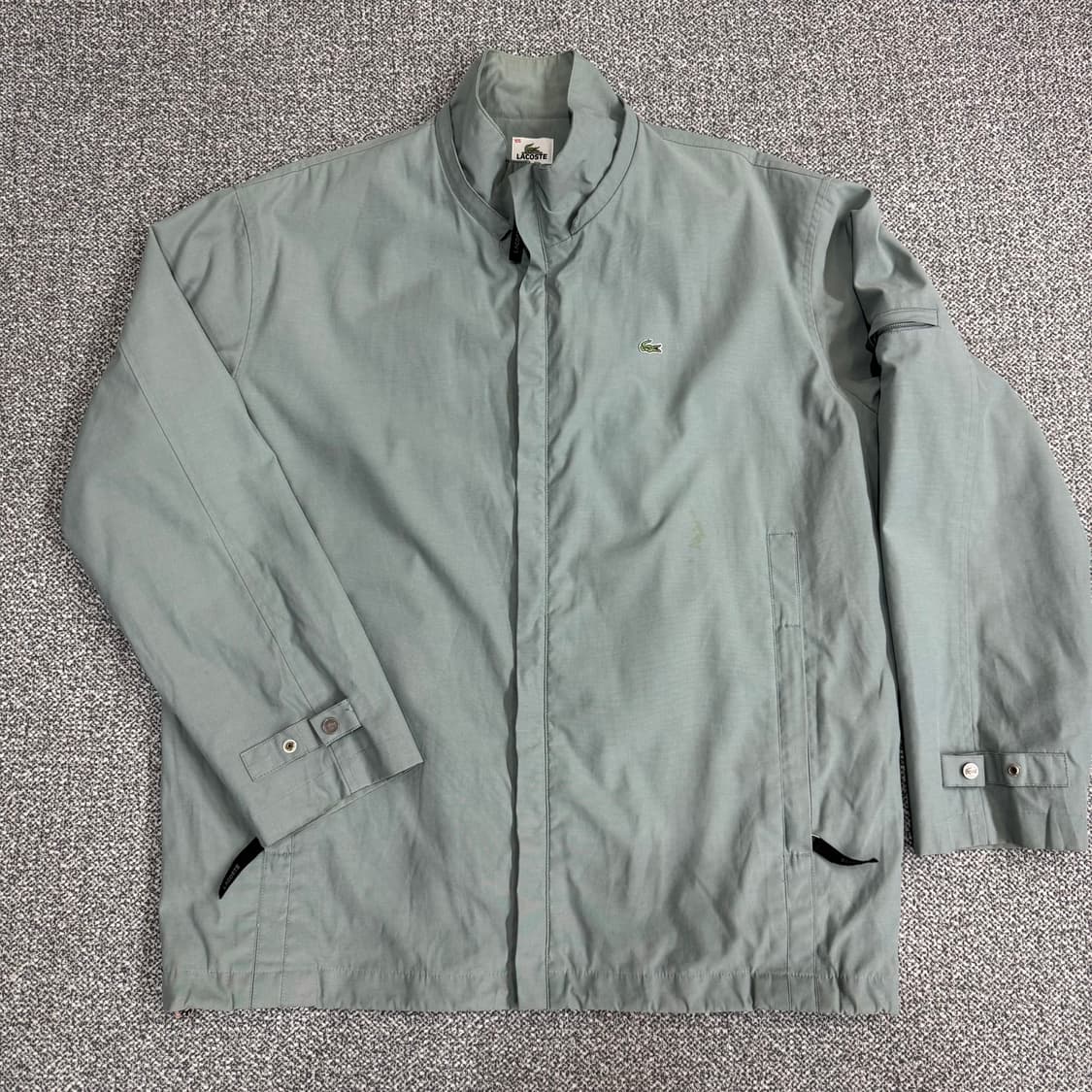 라코스테 그레이 나일론혼방 바람막이 상품이미지1