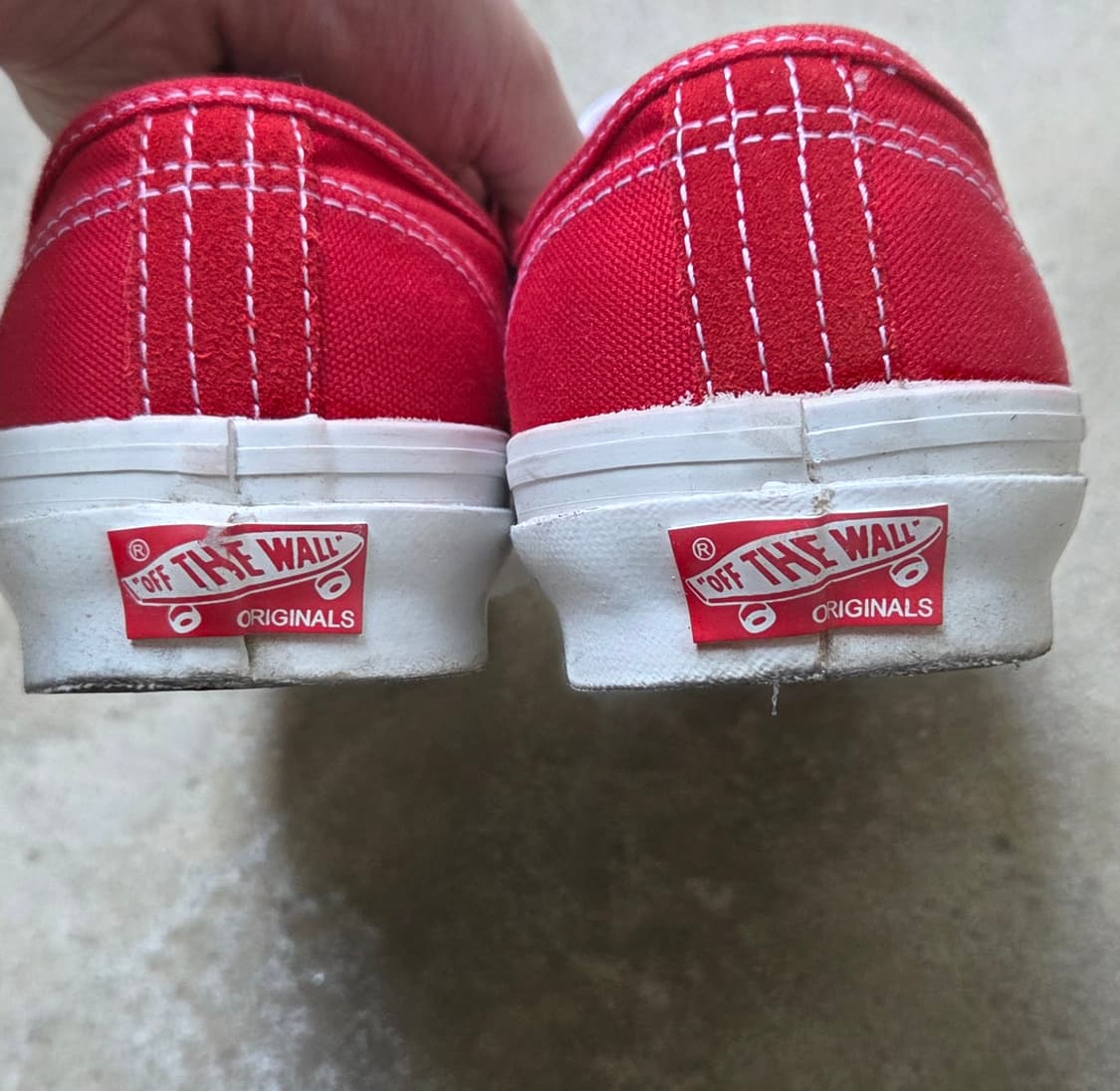 반스 볼트 OG 어센틱 LX 레드 275 상품이미지4