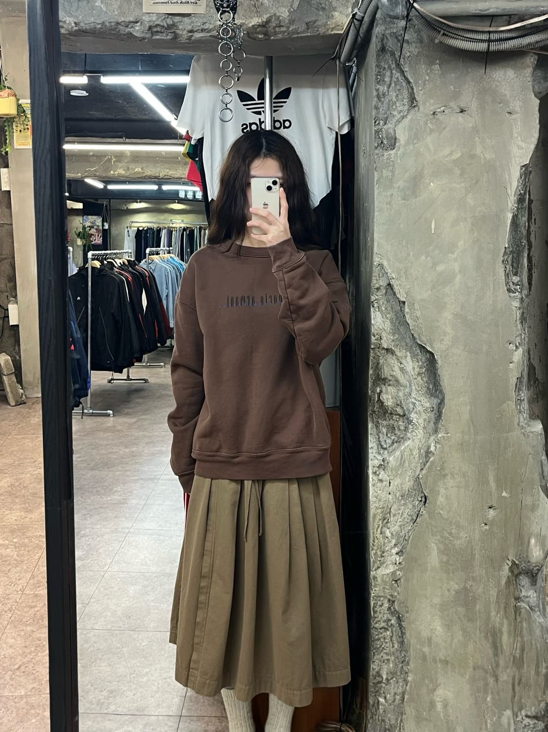 엠포리오 아르마니 맨투맨 브라운 46 #csz2486 상품이미지2