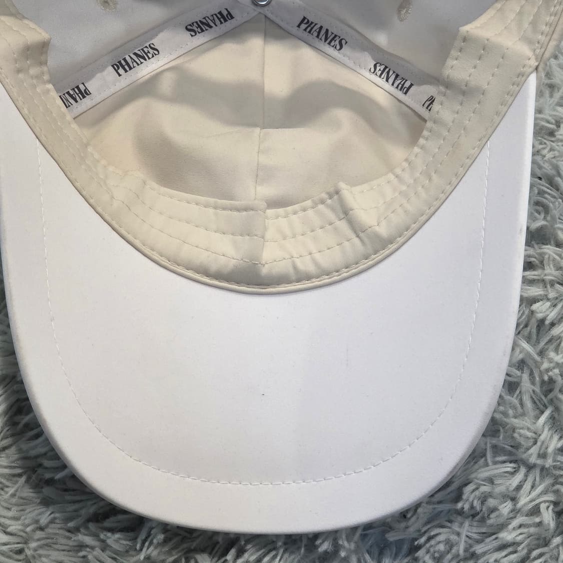 M1-10:Phanes 화이트 클래식 캡(56-60)-거의새거 상품이미지7