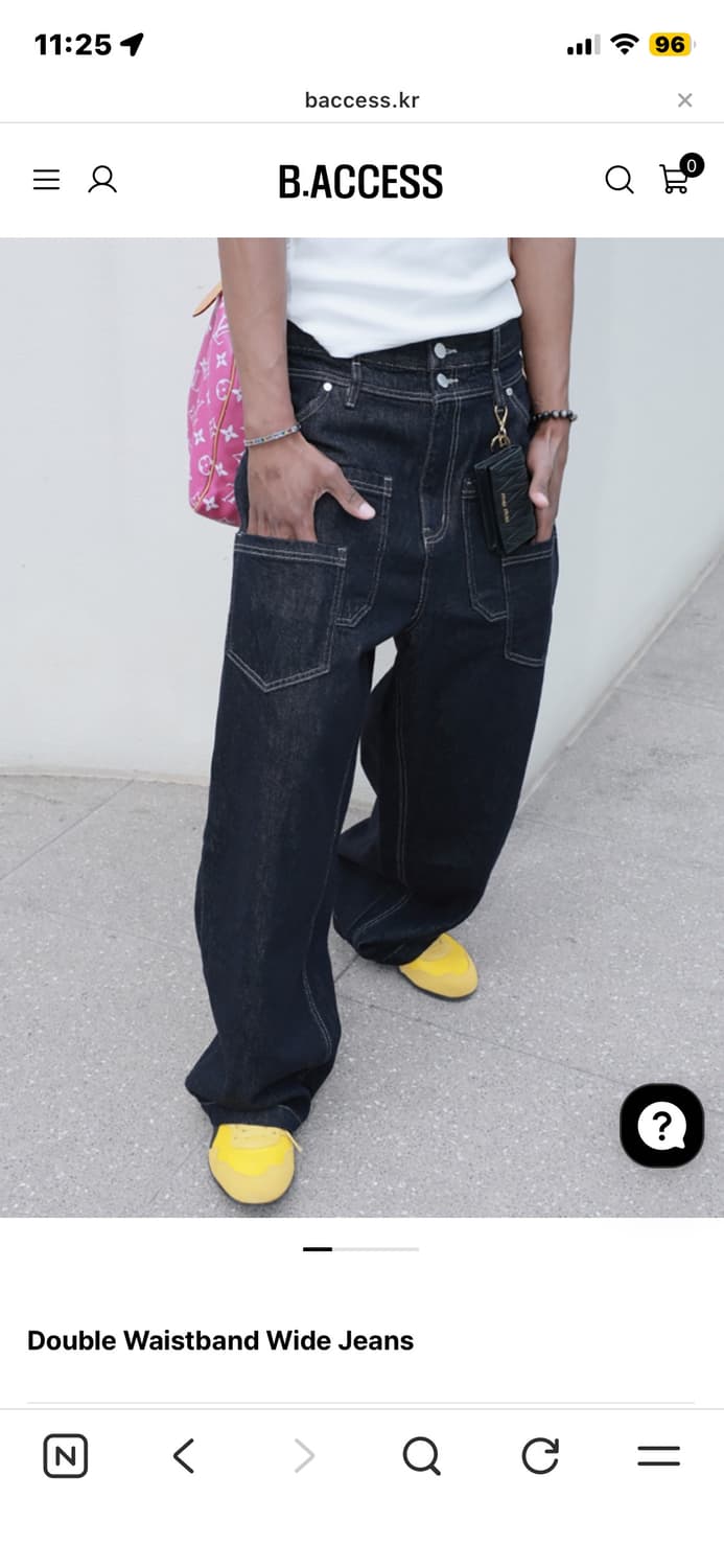 Steepc 데님바지 사이즈s급처 상품이미지2