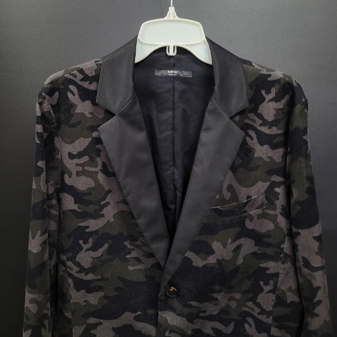 Cathy Jane 카모 배색 블레이저 자켓  상품이미지2