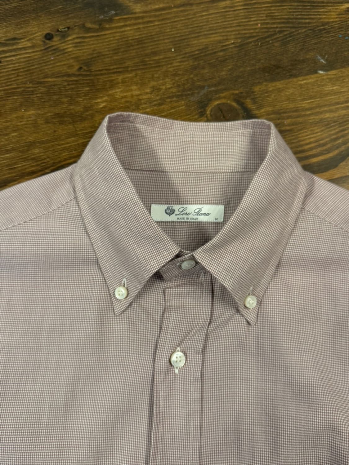로로피아나 버튼다운 셔츠 100 상품이미지7