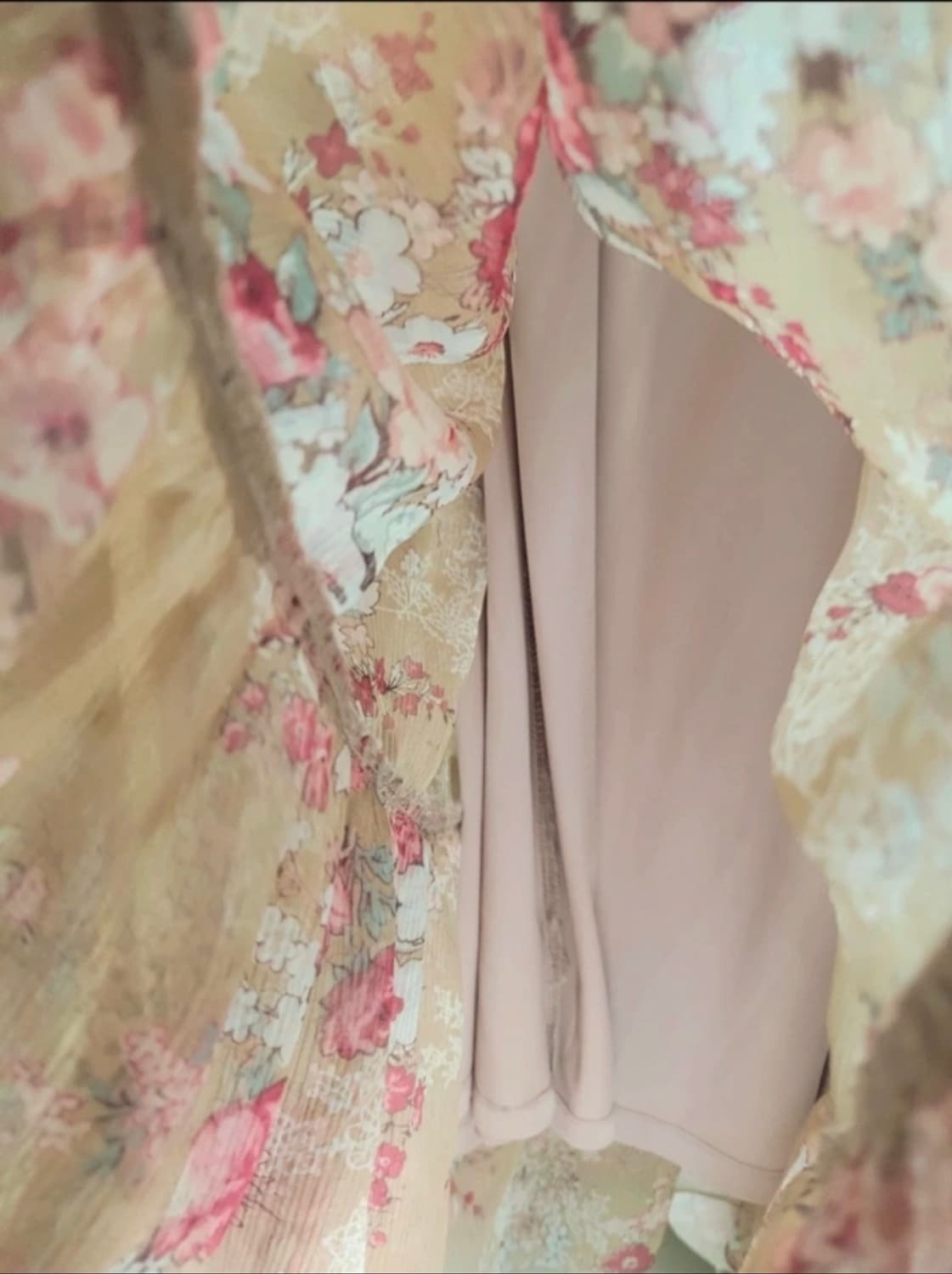 빈티지앤 플라워 원피스 빈티지 스커트 상품이미지7