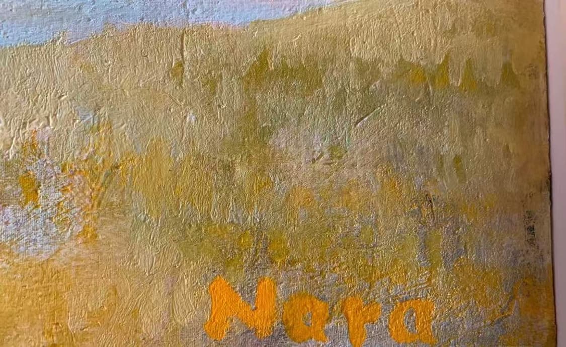 요시토모 나라 캔버스 원작 유화 그림 1995년 상품이미지6