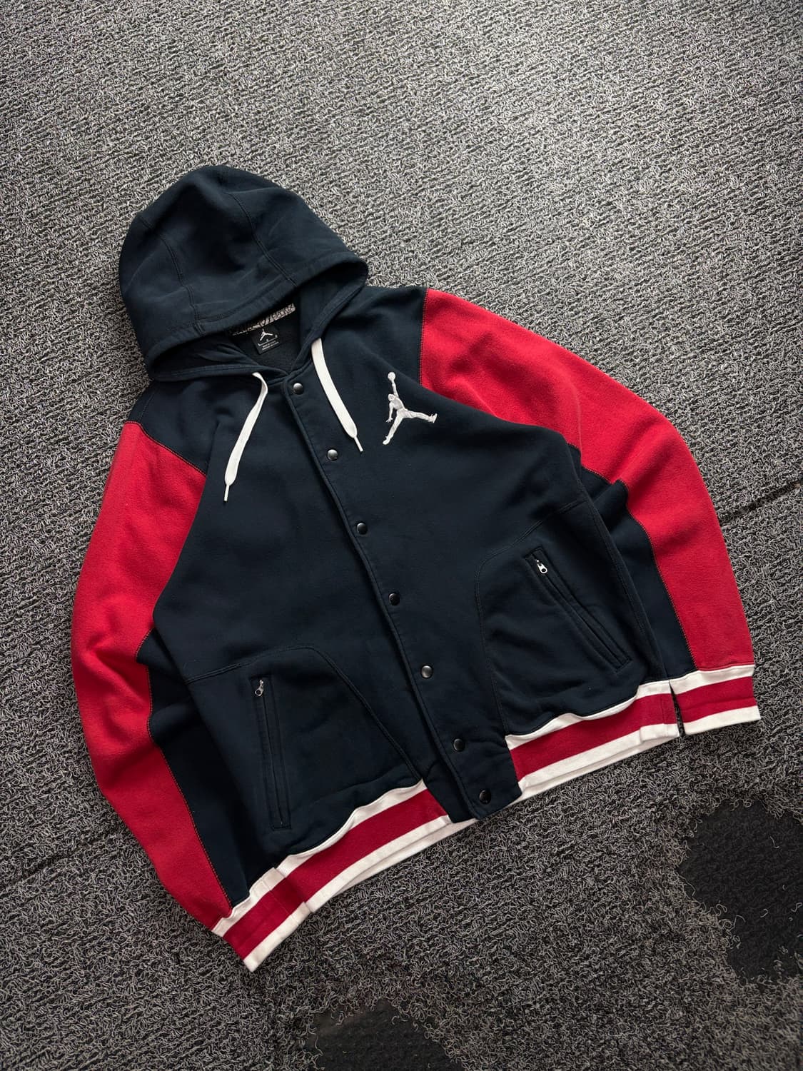 나이키 조던 점프맨 스웻 바시티 후드 자켓 4082 상품이미지1