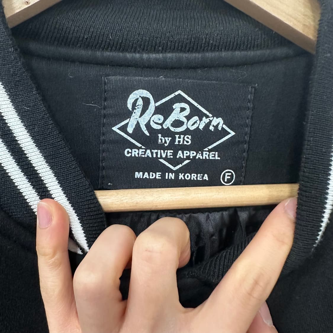 빈티지 바시티 자켓 상품이미지3