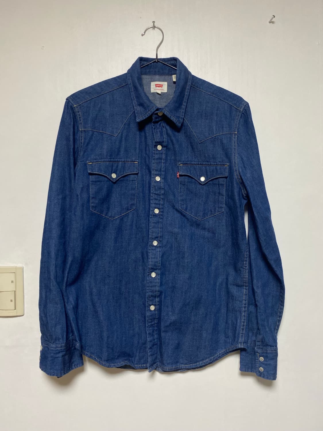 [LEVIS] 리바이스 웨스턴 데님 셔츠 S사이즈 상품이미지1