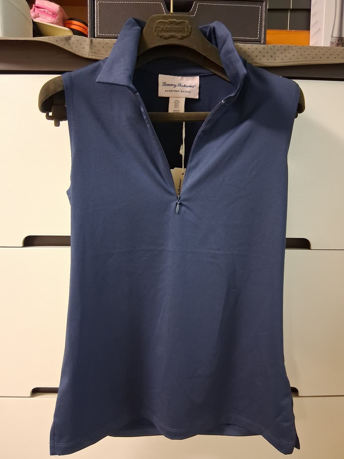 Tommy Bahama 집업 민소매 티셔츠 (S) 새상품 상품이미지1