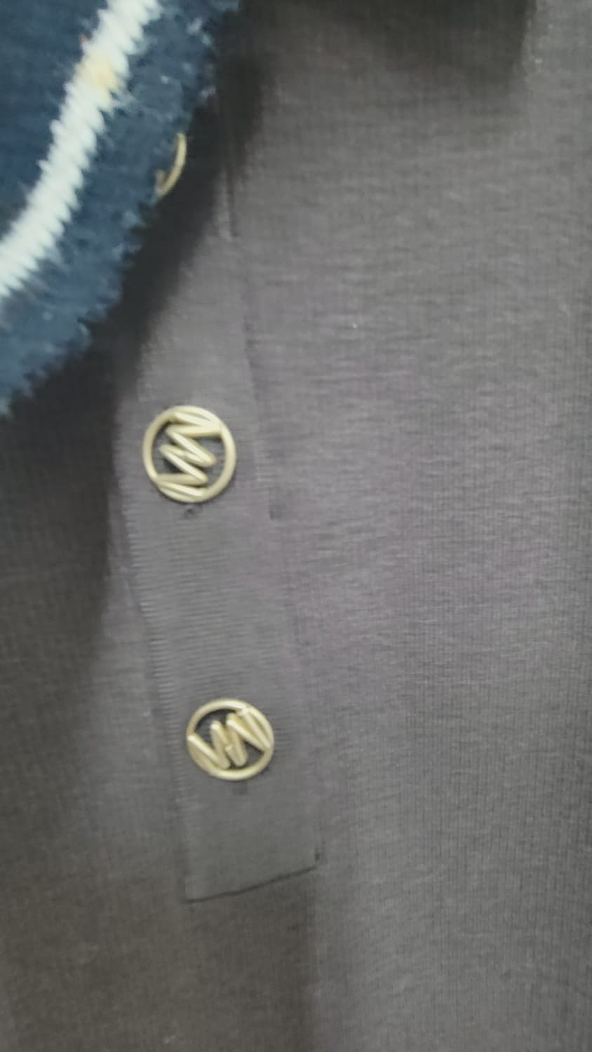 미샤 브라운 니트  원피스 상품이미지4