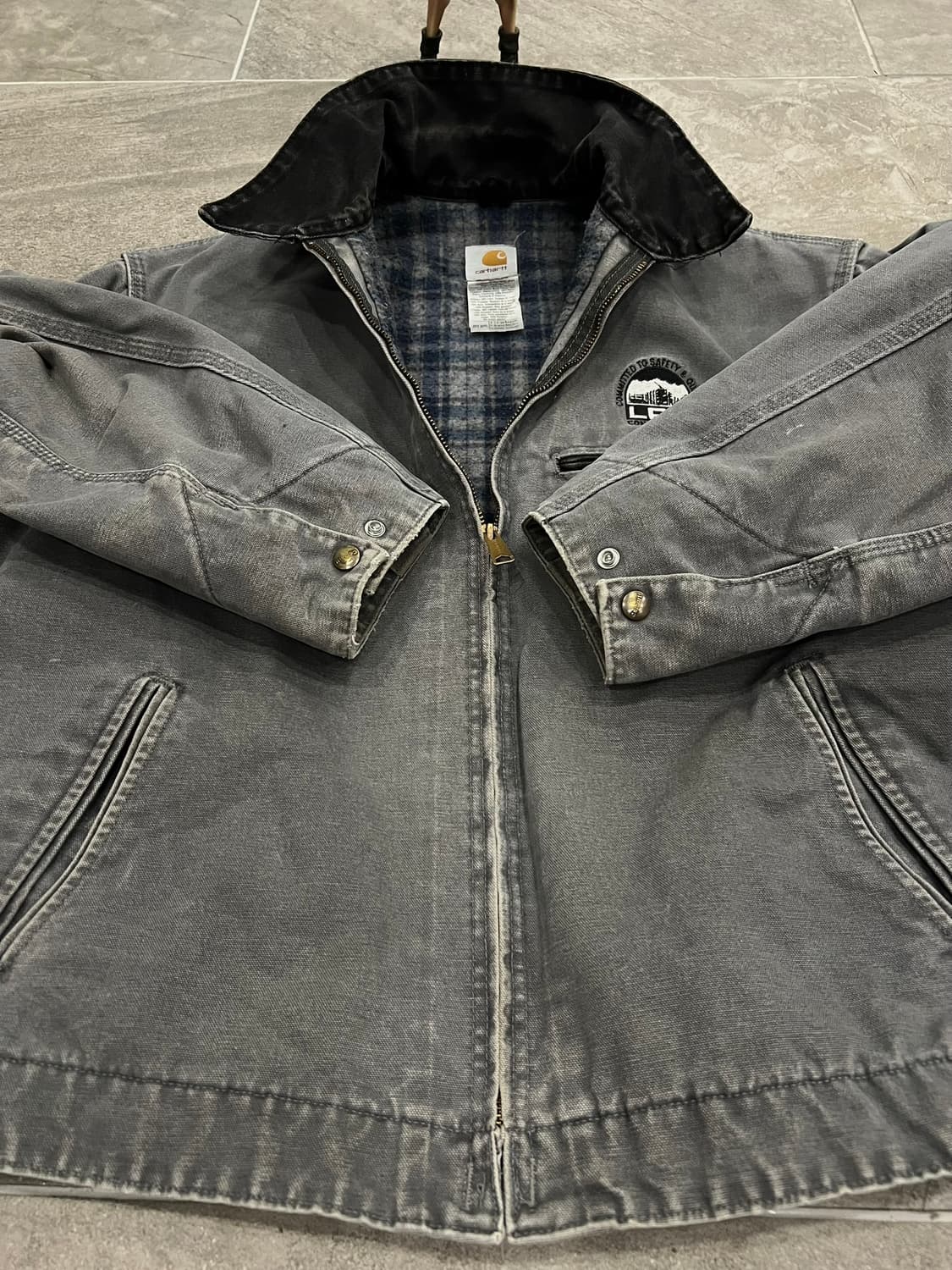 (XL) 칼하트 디트로이트 자켓 J97 MTL 메탈 상품이미지6