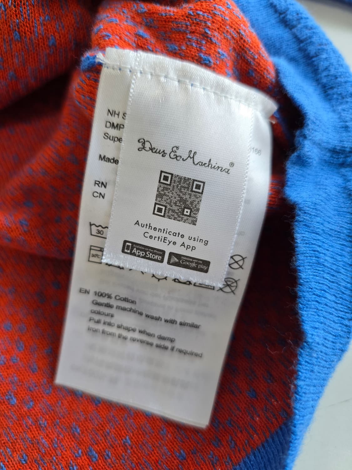 데우스 슈퍼노바 모토니트 블루 M 상품이미지4