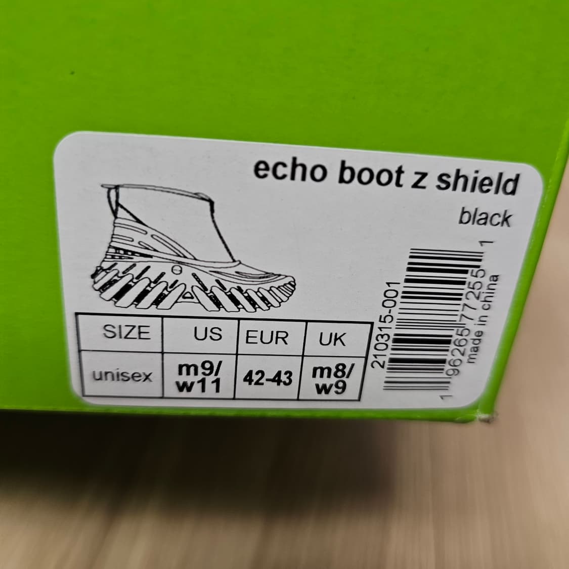 270 새제품) 크록스 에코 부츠 Z 쉴드 방한화 부츠 장화 체감 275 상품이미지10
