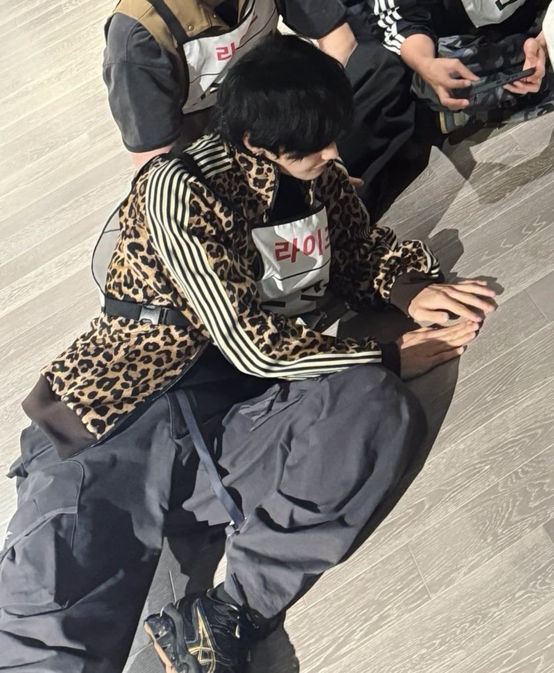 나체 STRAP CARGO PANTS(UNISEX/CHARCOAL) 상품이미지4