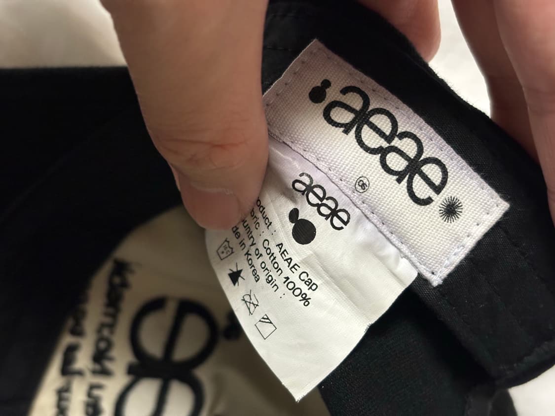 에이에이 Web Logo Mesh Cap [Black] 상품이미지2