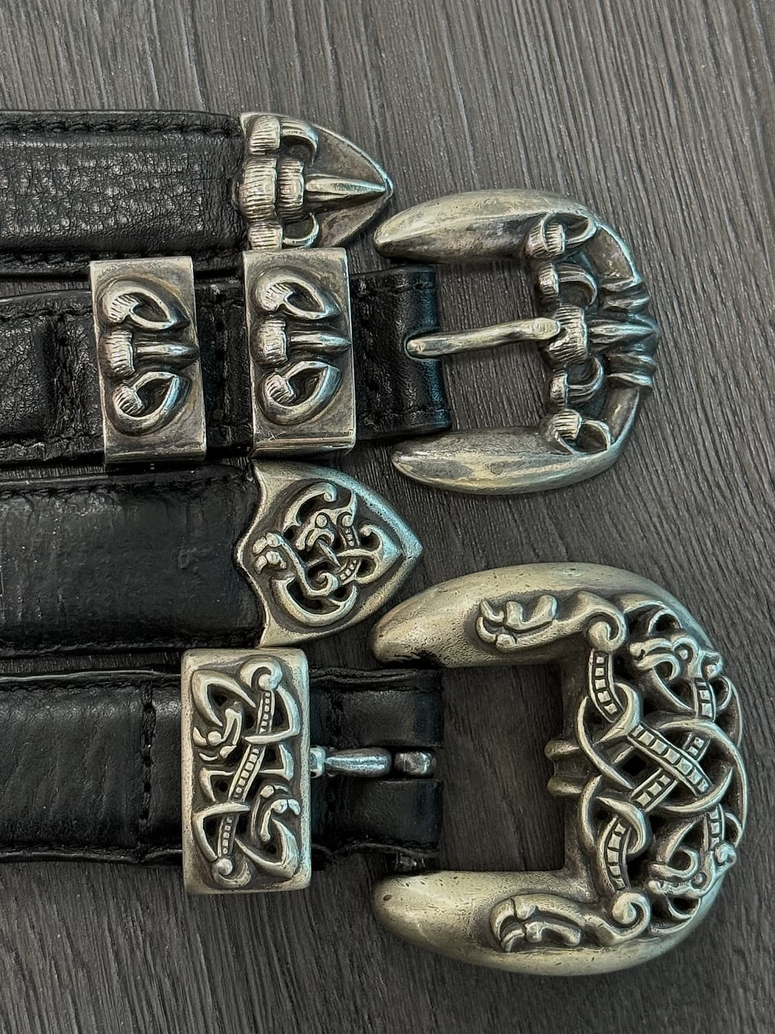 크롬하츠 1인치 4PC 클로 벨트 상품이미지1