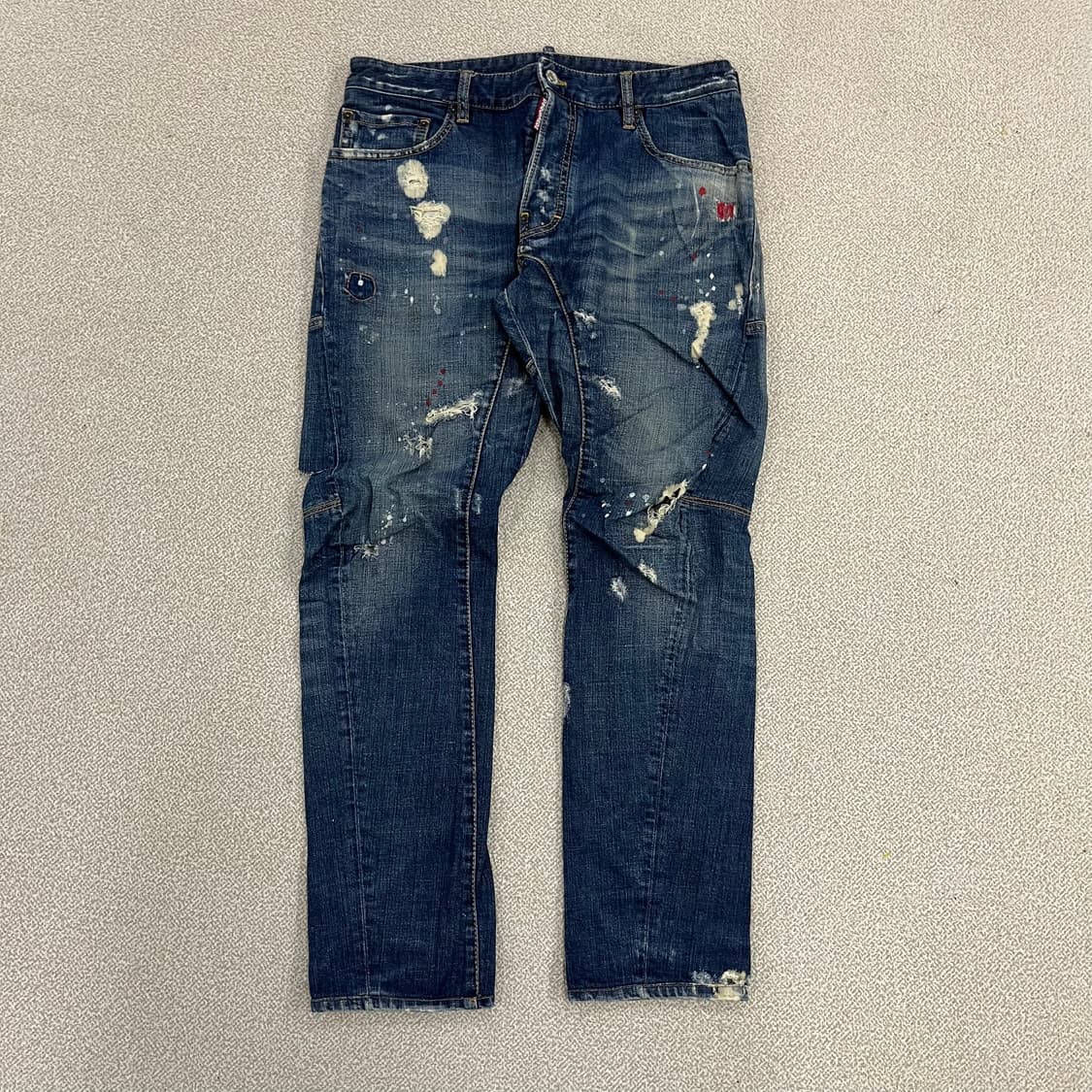 52 디스퀘어드2 페인팅 워싱 데님 0130M2 상품이미지1