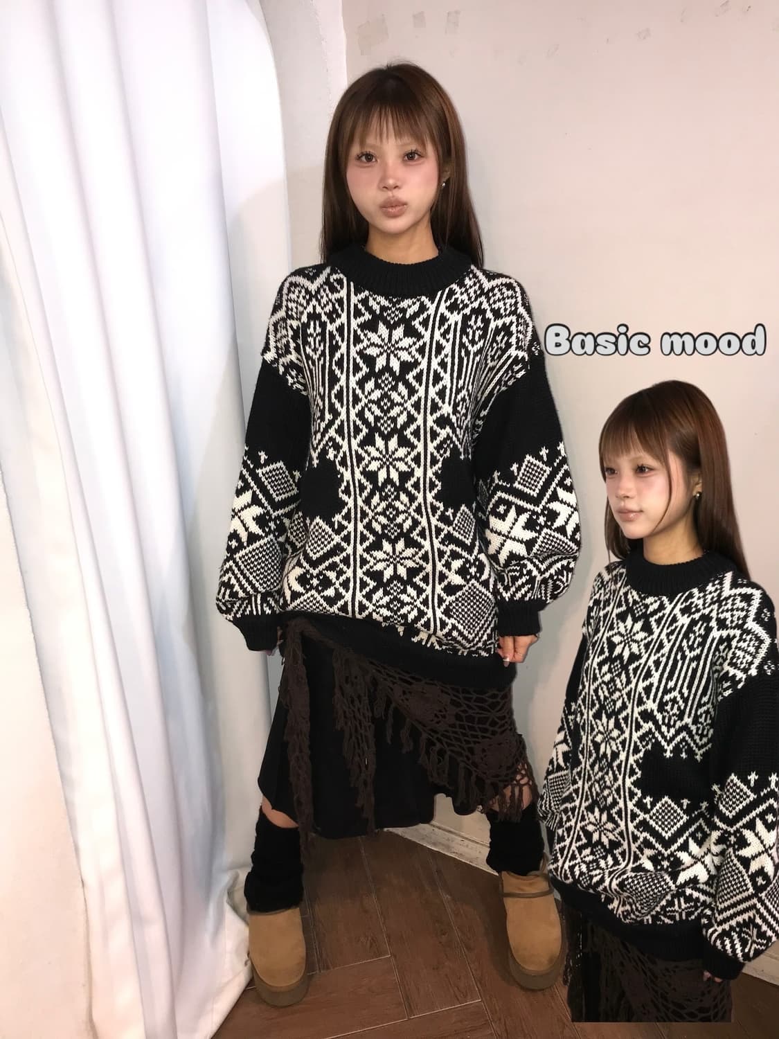 ⛄️윈터 패턴 니트 코디 세트 ⛄️ 상품이미지1