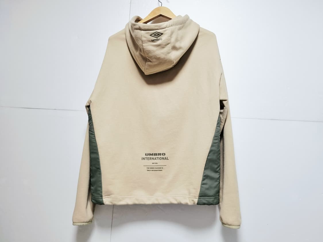 남성 엄브로 UMBRO 아노락타입 후디 긴팔 후드티 트레이닝복 상품이미지10