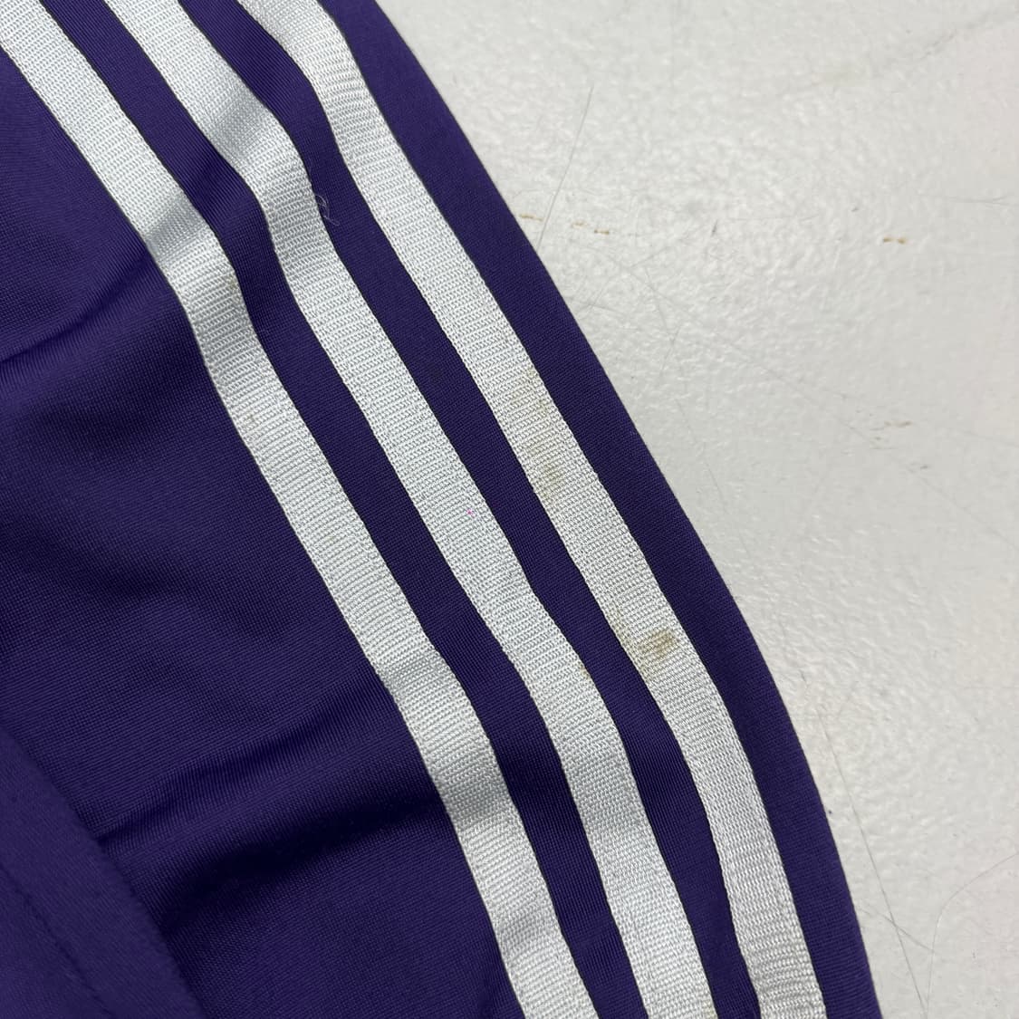 아디다스 빅로고 파이어버드 퍼플 실버 트랙탑 져지 상품이미지5