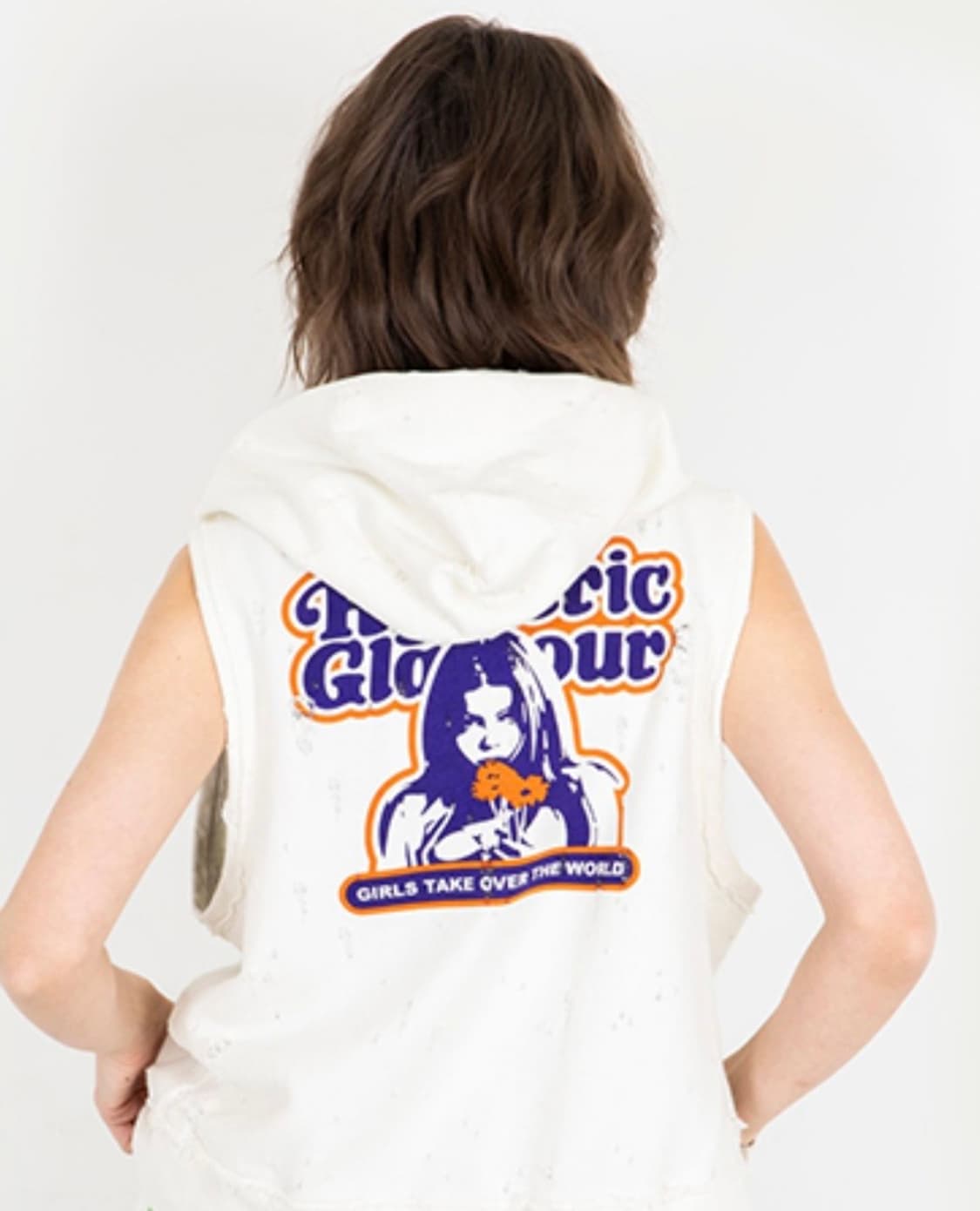 Hysteric Glamour 후드베스트 girls take over 상품이미지3