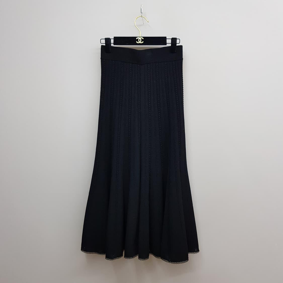 한섬 마인 2023 니트 플레어 롱 스커트 F사이즈 상품이미지1