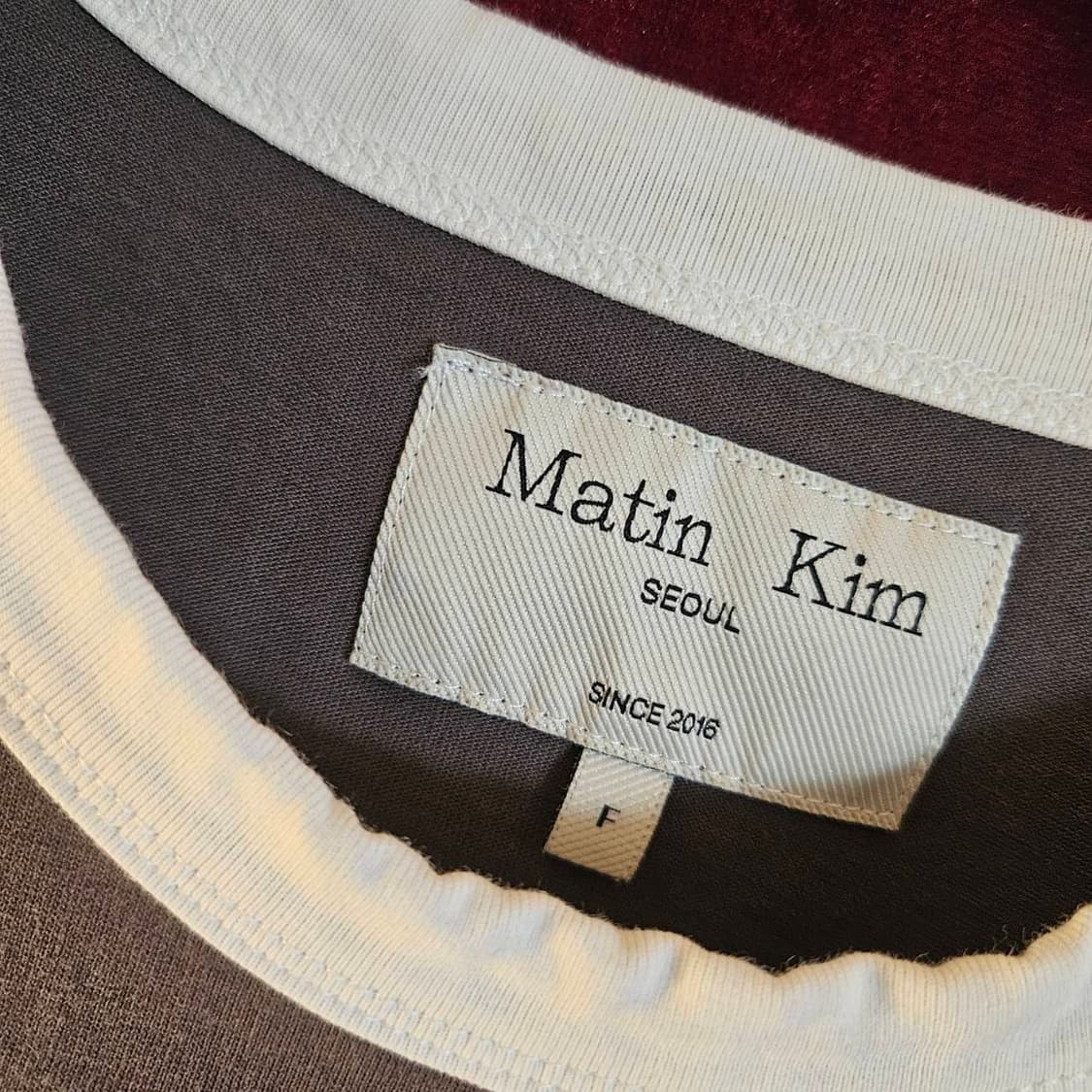 마땡킴(Matin Kim) Y2k 크롭 반팔 티셔츠 Free 상품이미지4
