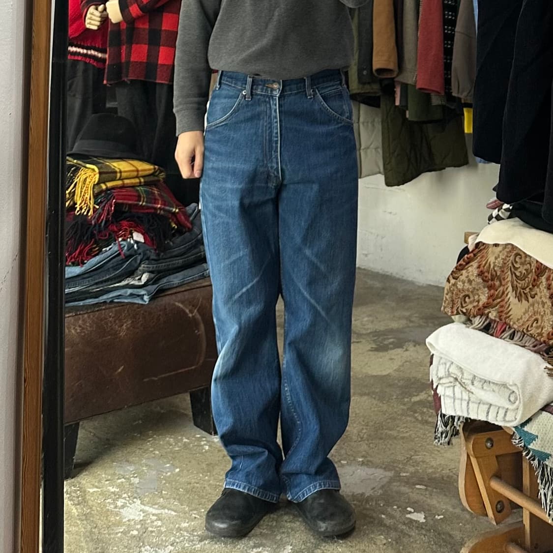 (착용컷) 80's 리바이스 600-0217 오렌지탭 (남성용 32) 상품이미지2