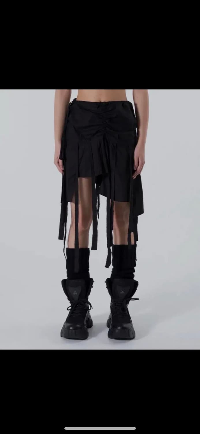 YEEL 언밸런스 태슬 스커트 상품이미지1