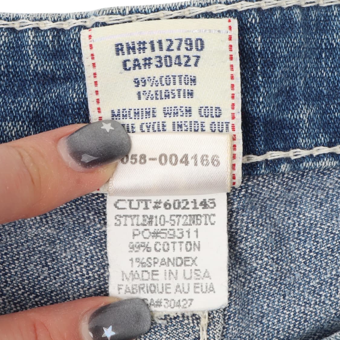 트루릴리젼 디스코 빌리 빅 티 데님팬츠 상품이미지10