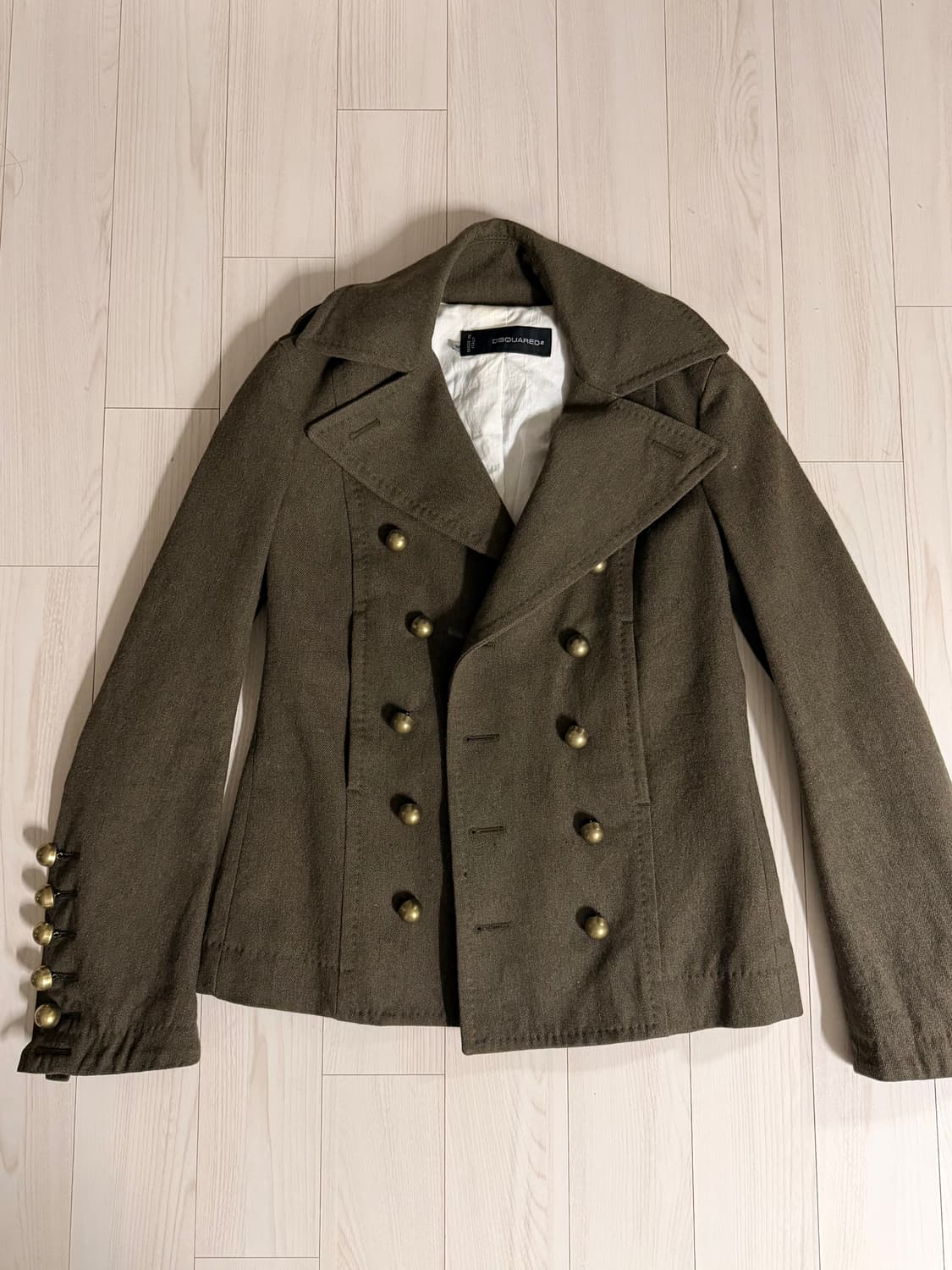 Dsquared2 버튼 밀리터리 자켓 상품이미지1