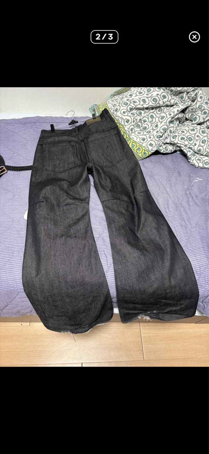 포그서비스 셀비지 플레어팬츠 1size 상품이미지2