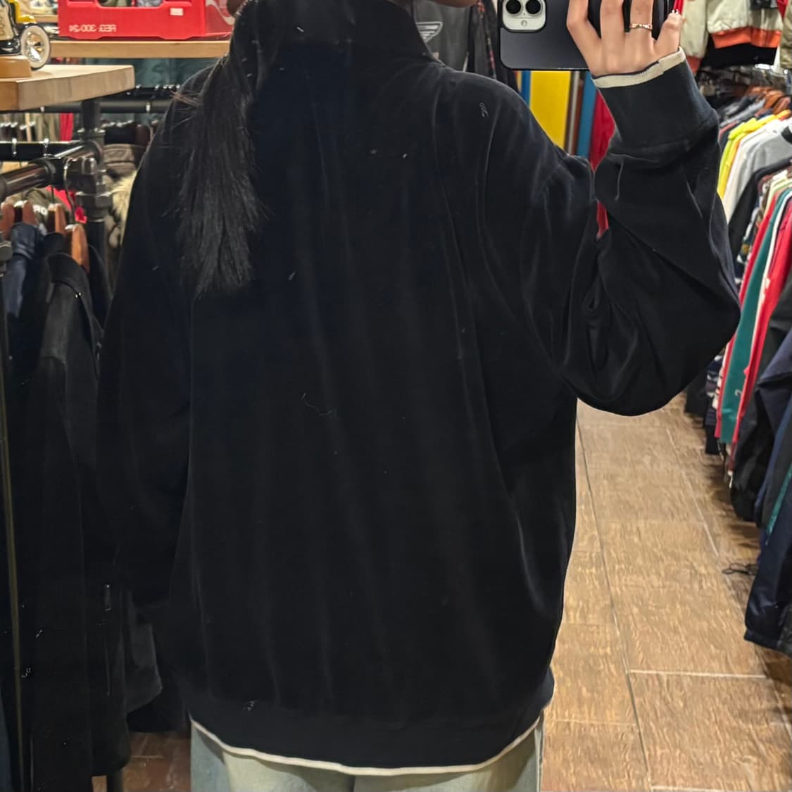 [HI] VTG 벨벳져지 블랙 상품이미지5