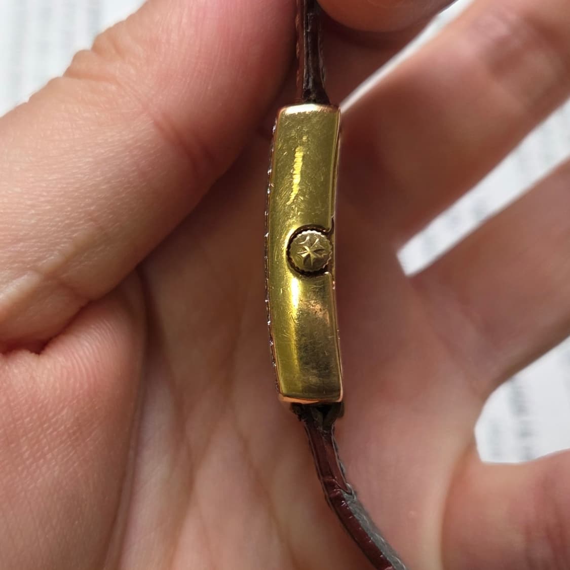 바쉐론 콘스탄틴(VC) 1972 어시메트릭 18k올금통 다이아베젤
 상품이미지5